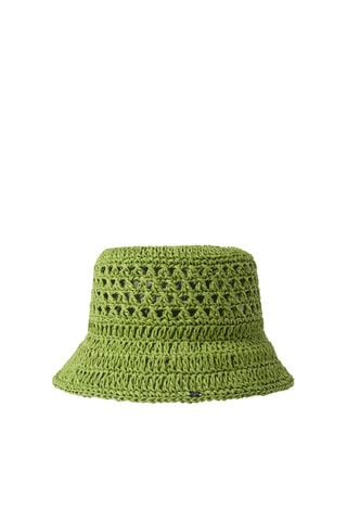 Chapeau de paille - Vert