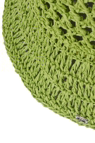 Chapeau de paille - Vert