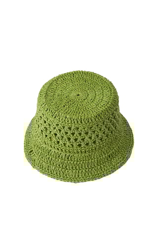 Chapeau de paille - Vert