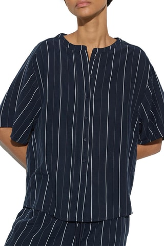 Chemisier - Bleu marine