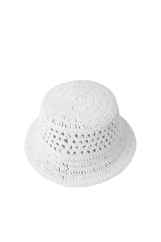 Chapeau de paille - Blanc