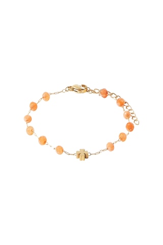 Bracelet - Doré et orange