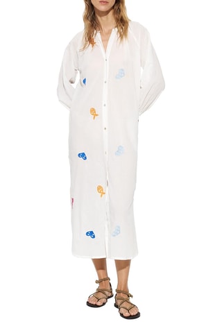 Vestido-camisa - Branco