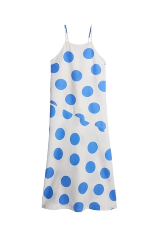 Vestido comprido em linho - Branco