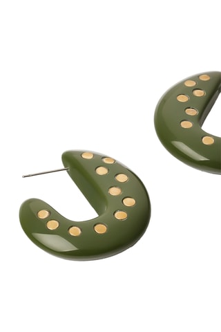 Créoles - Vert foncé