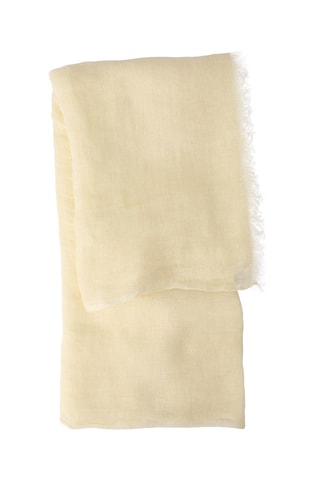 Foulard en lin - Ecru