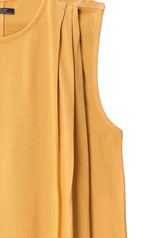 Vestido direito- Mostarda