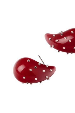 Boucles d’oreilles - Rouge