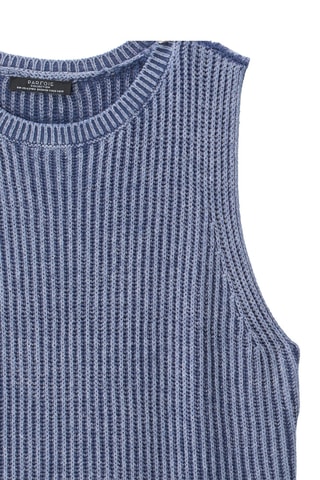 Vestido direito - Azul-cobalto