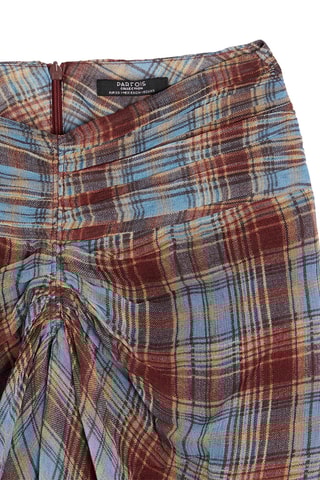 Jupe droite - Bordeaux et ciel