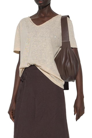 T-shirt - Beige chiné