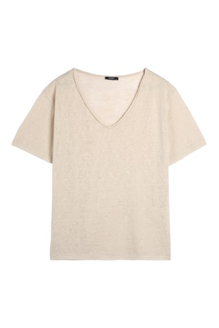 T-shirt - Beige chiné