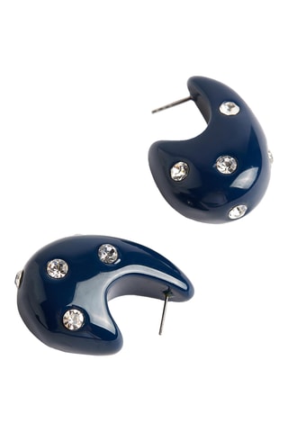 Boucles d’oreilles - Bleu nuit