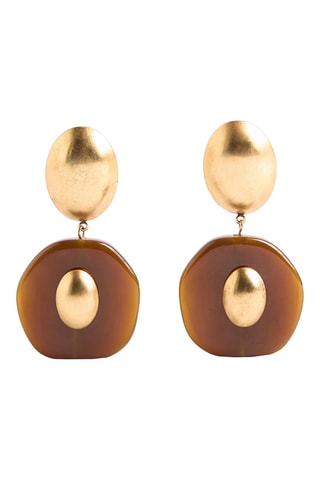 Boucles d’oreilles - Marron