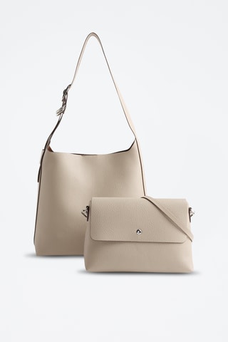 Cabas et sac bandoulière - Taupe