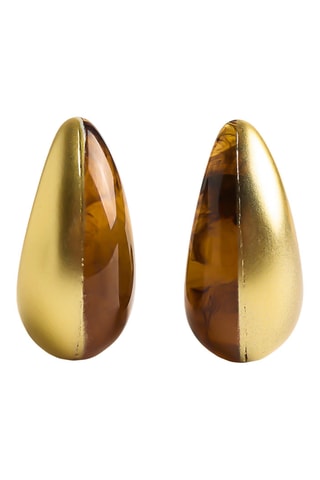 Boucles d’oreilles - Marron