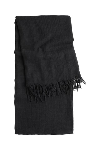 Echarpe en laine - Gris foncé