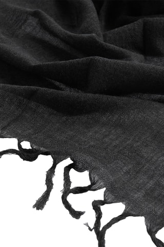 Echarpe en laine - Gris foncé