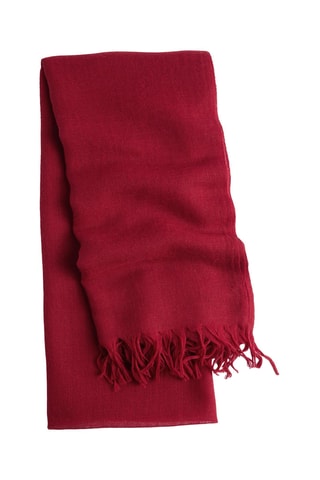 Echarpe en laine - Rouge