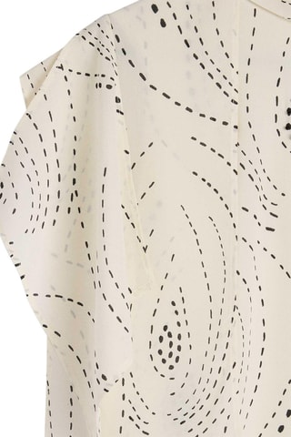 Vestido direito- Cru