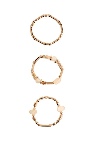 3 bracelets - Ivoire