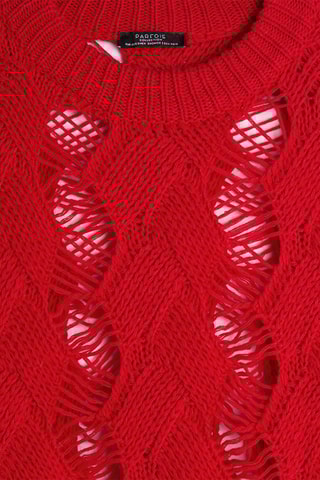 Pull en laine - Rouge