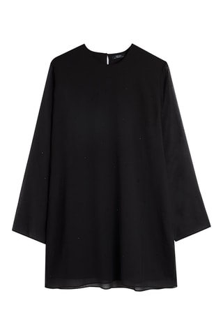 Vestido direito- Preto