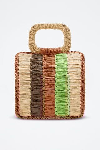 Mala - Castanho e bege