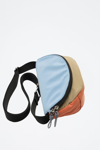 Sac bandoulière - Ciel et beige