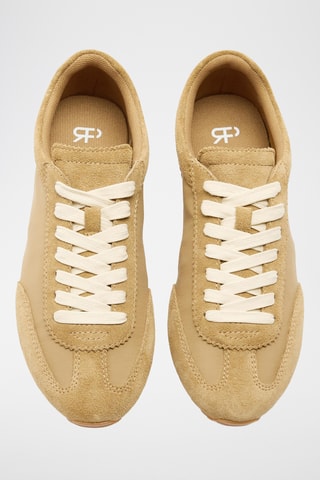 Baskets en nubuck - Camel