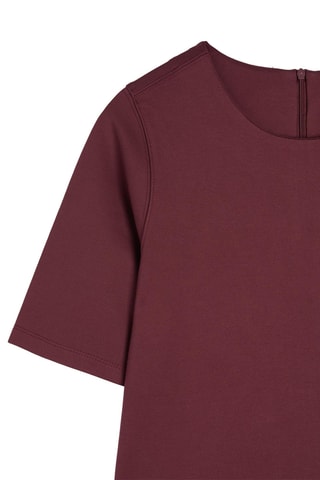 Vestido direito- Bordô