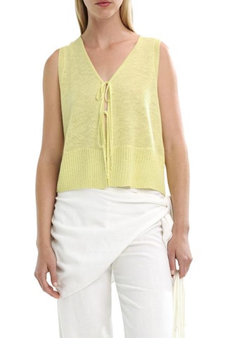 Gilet sans manches - Jaune