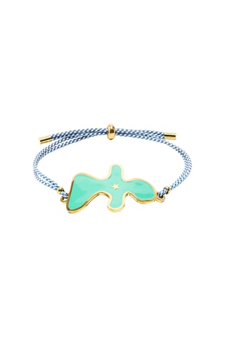 Bracelet - Doré et vert