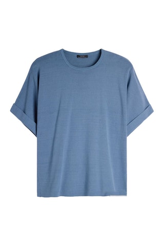 T-shirt - Bleu-gris