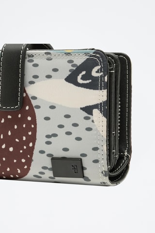 Portefeuille - Bleu clair et noir