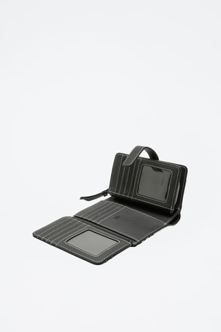 Portefeuille - Bleu clair et noir