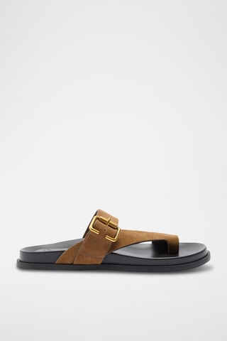 Sandales en nubuck - Camel