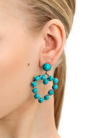 Boucles d’oreilles - Bleu