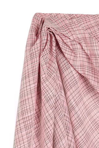Jupe drapée - Rose
