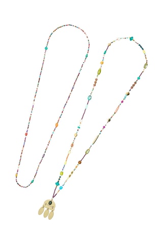 2 colliers - Multicolore