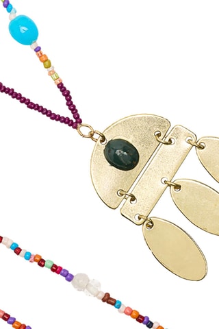 2 colliers - Multicolore