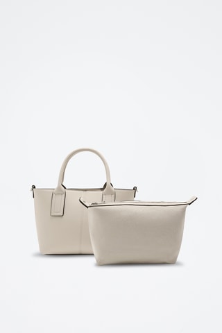 Sac à main et pochette - Ecru