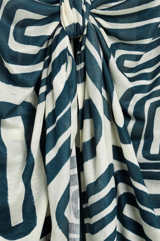 Vestido comprido - Azul-marinho