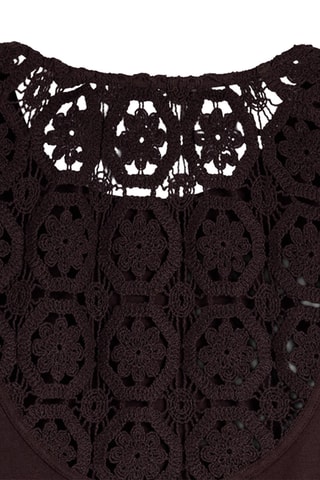 Vestido direito- Castanho