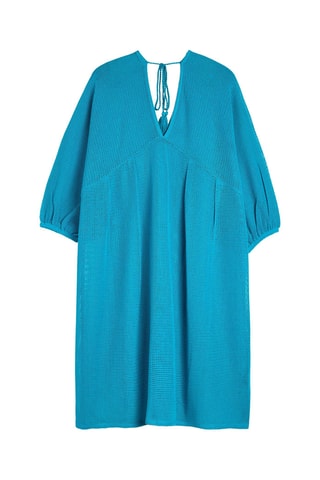 Vestido direito - Azul