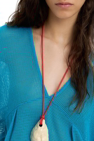 Vestido direito - Azul