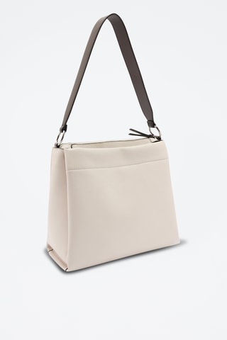 Sac porté épaule - Ecru