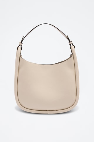 Sac porté épaule et pochette - Ecru