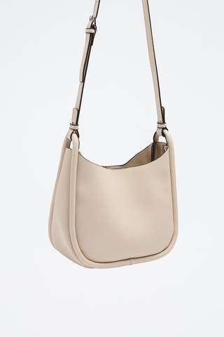 Sac porté épaule et pochette - Ecru