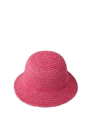 Chapeau de paille - Fuchsia